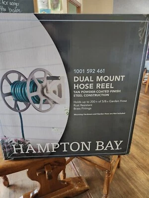 Carretel de mangueira de montagem dupla Hampton Bay - Imagem 1 de 4