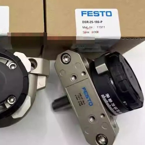 1PC New Festo DSR 25 180 P 11911 Pneumatic Rotary In Box Brand New Free Shipping - Foto 14