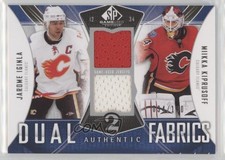 2009 SP Game Used Edition Authentic Fabrics Dual Jarome Iginla Miikka Kiprusoff