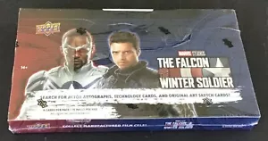 Caja de cera sellada de fábrica Upper Deck Marvel The Falcon And The Winter Soldier 2022 - Imagen 1 de 1
