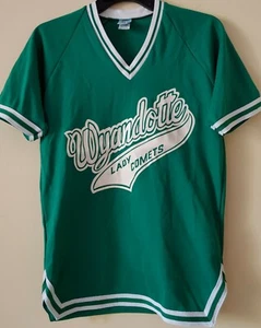 Vintage 80er Wyandotte Lady Comets Sport Trikot #1 Cliff Keen Made in USA Deadstock - Bild 1 von 4