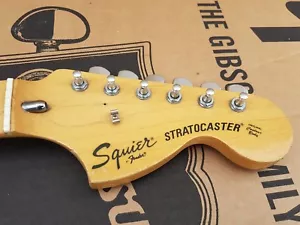 1983 SQUIER by FENDER STRATOCASTER NECK - Made in JAPAN - Picture 1 of 9