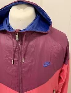NIKE Mens Sports jacket PINK jacket SIZE XL/TG/EG - Picture 1 of 23