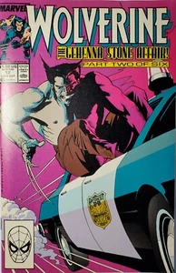 Marvel Wolverine 1989 Part 2 of Six The Gehenna Stone Affair! Comic Book  - Picture 1 of 4