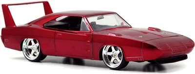 Jada 1/24 Fast & Furious - Dom's 1969 Dodge Charger Daytona - Rouge - Photo 1/4