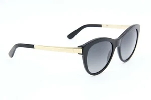 DOLCE & GABBANA DG 4243 501/T3 BLACK POLARIZED AUTHENTIC SUNGLASSES 53-19 - Picture 1 of 3