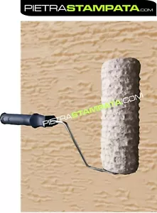 Rollenstempel Bedruckt Stein Deko Betonstempel Roller - Bild 1 von 5