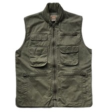 EUC Vintage Mid 1980’s Banana Republic Hooded Bush Vest in Olive Men’s Medium M