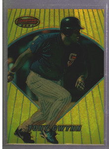1996 Bowman's Best Gold Refractors #38 Tony Gwynn