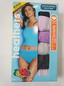 Fruit of the Loom Women's Low Rise Briefs 6 & 7 Pack - Picture 1 of 2