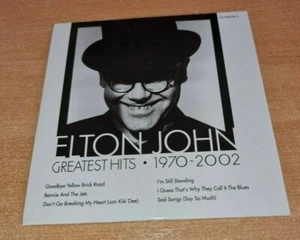 ELTON JOHN I'm still standing +5 ULTRA RARE SPAIN PROMO CD SINGLE SAMPLER 2002 - Picture 1 of 3