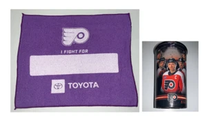 PHILLIES 2024 FLYERS "I LUCHO POR...CÁNCER" TOALLA DE RALLY Y TAZA DE RECUERDO "NUEVA ERA - Imagen 1 de 3