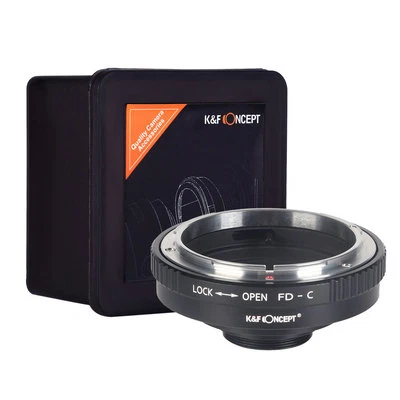 K&F Concept Manual Lens Adapter for Canon FD Lens to C Mount Cine Mount Cameras - Image 1 of 4