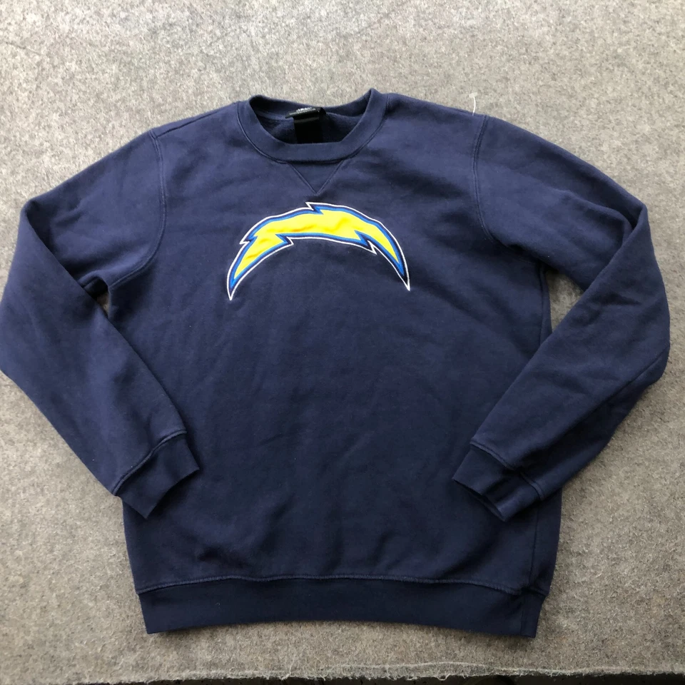 San Diego Chargers Sweatshirt Boys Large Embroidered Logo Pullover Youth* - Image 1 of 4