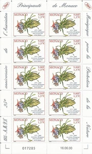 Monaco Stamp Full Sheet No. 2272 New ** MNH - Picture 1 of 1