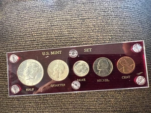 1964- Uncirculated Silver U.S. Mint Set In Capital Holder-Perfect Birth year set - Picture 1 of 6