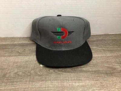 Sombrero Snapback Ajustable Negro y Gris OSFM Vintage Años 80 Ducati Racing Motocicletas Foto 1 de 4