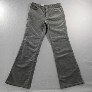 NWT Chaps Denim Bootcut Gray Corduroy Jeans Womens Size 10 - Picture 1 of 6