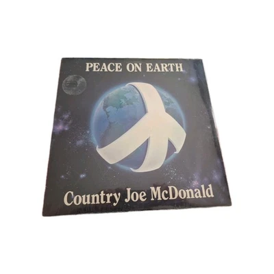 Country Joe McDonald Peace On Earth 1984 Ragbaby Records RAG-1 Sealed LP Foto 1 de 2