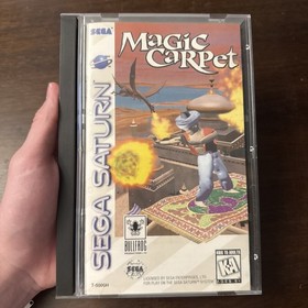 Magic Carpet (Sega Saturn) Complete - Tested - Authentic