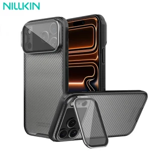 Für iPhone 17 Pro/Max Cool Metall Flip HD Klar Linse Cover Ständer Magnet Hülle - Bild 1 von 26