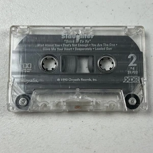 Slaughter Stick It To Ya Cassette 1990 Chrysalis Records CASSETTE ONLY - Picture 1 of 2