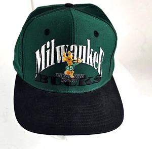 Vtg 90s Milwaukee Bucks The Game Snapback Hat Cap Limited Edition 283 of 2000 - Picture 1 of 11