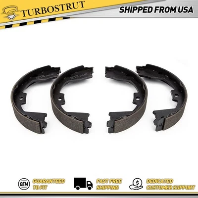 Sapata de freio de estacionamento traseira OE para 2012-2016 Ford F-250 Super Duty 6.2L - Imagem 1 de 3