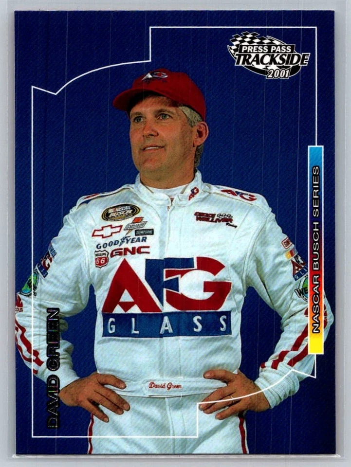 💎2001 Press Pass Trackside Racing #58 David Green 💎 - Image 1 of 2