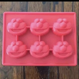 Nuovo vassoio ghiaccio stampo caramelle cioccolato silicone Elmo Sesame Street - Foto 1 di 2