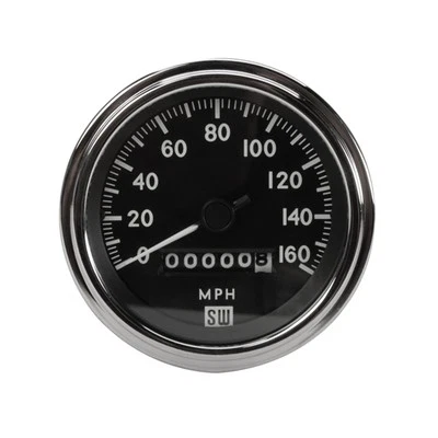 Stewart Warner 550BP-D Deluxe Speedometer, Mechanical, 3-3/8 Inch - Image 1 of 4