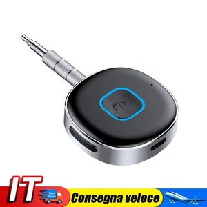 Transmitter Handsfree Adapter for Car Music Audio Aux A2DP Headphone Reciever - Photo 1/8