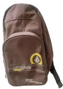Volcom Rucksack braun Schule Surf Strand Wandern Rucksack gepolstert verstellbare Träger - Bild 1 von 13