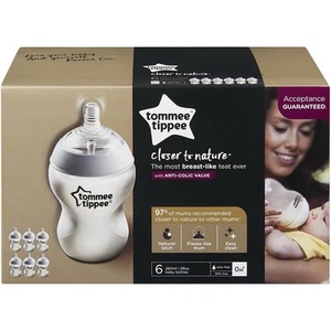 Tommee Tippee Closer to Nature Baby Bottle - 260ml - Picture 1 of 2