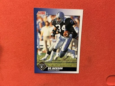 1991 Score #100 Bo Jackson Los Angeles Raiders🔥🔥🔥🔥🔥🔥🔥🔥🔥 - Image 1 of 2