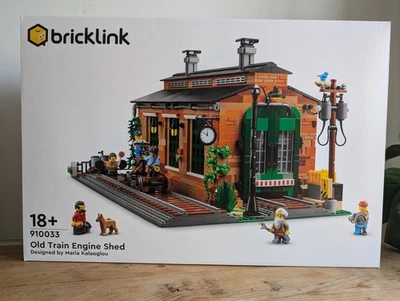 Lego Old Train Engine Shed 910033 Bricklink Designer Series - New & Sealed  - Image 1 of 2