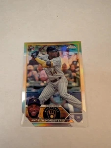 2023 Topps Chrome Update Series - Andruw Monasterio #USC177  (RC) - Picture 1 of 2