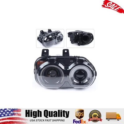 For 2015-2019 Dodge Challenger Left Driver Side Halogen Headlight Headlamp New Foto 1 de 4