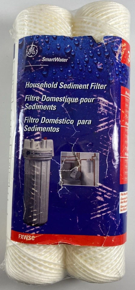 GE  Household Sediment Water Filter FXWSC 2 PK Genuine - Image 1 of 1