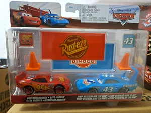 CARS 3 - LIGHTNING McQUEEN & KING - Mattel Disney Pixar - Foto 1 di 2
