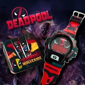 DW-6900 Deadpool Custom Designed G-Shock Watch - Picture 1 of 8