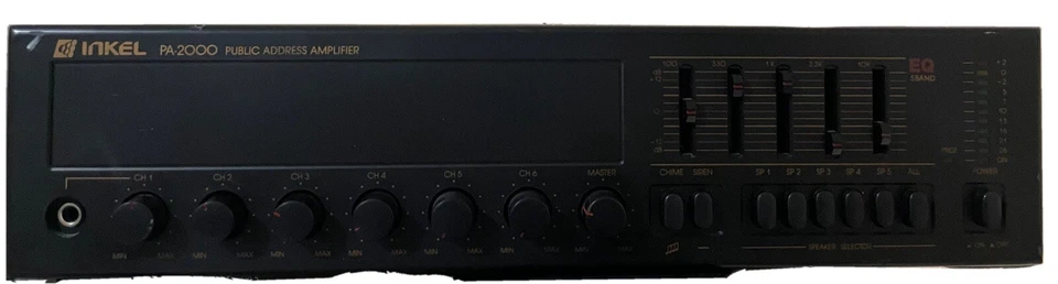 Amplificatore AUDIO INKEL PA2000 - Immagine 1 di 3