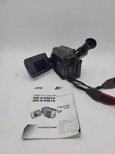 JVC GR-AXM17U VHS-C Video Camera 18x Zoom Camcorder With Manual For Parts - Picture 1 of 4