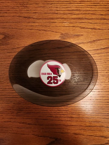 VINTAGE 1984 ST. LOUIS FOOTBALL CARDINALS COLLECTIBLE PLATE, ARIZONA CARDINALS Cover