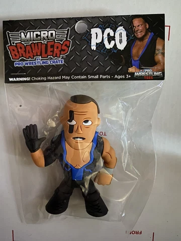PCO Micro Brawler Pro Wrestling Tees Exclusive Sealed ROH Impact Cover