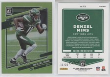2021 Panini Donruss Optic Lime Green Prizm /35 Denzel Mims #72