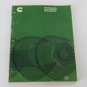 Kt KTA-2300 Cid Diesel Engines Cummins Shop Manual 3379053-02 1978 - Picture 1 of 5