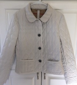 burberry abrigo white