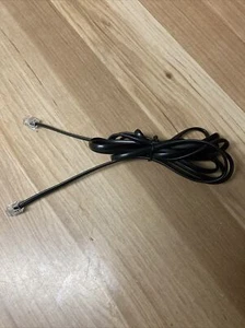 7 Fuß Leitung Kabel Kabel 6P4C RJ12 RJ11 DSL Modem Fax Telefon Festnetztelefon - Bild 1 von 3