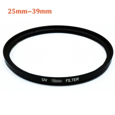 New 25mm 25.5mm 27mm 28mm 30mm 30.5mm 34mm 35.5mm 39mm Camera UV lens filter - Image 1 of 4